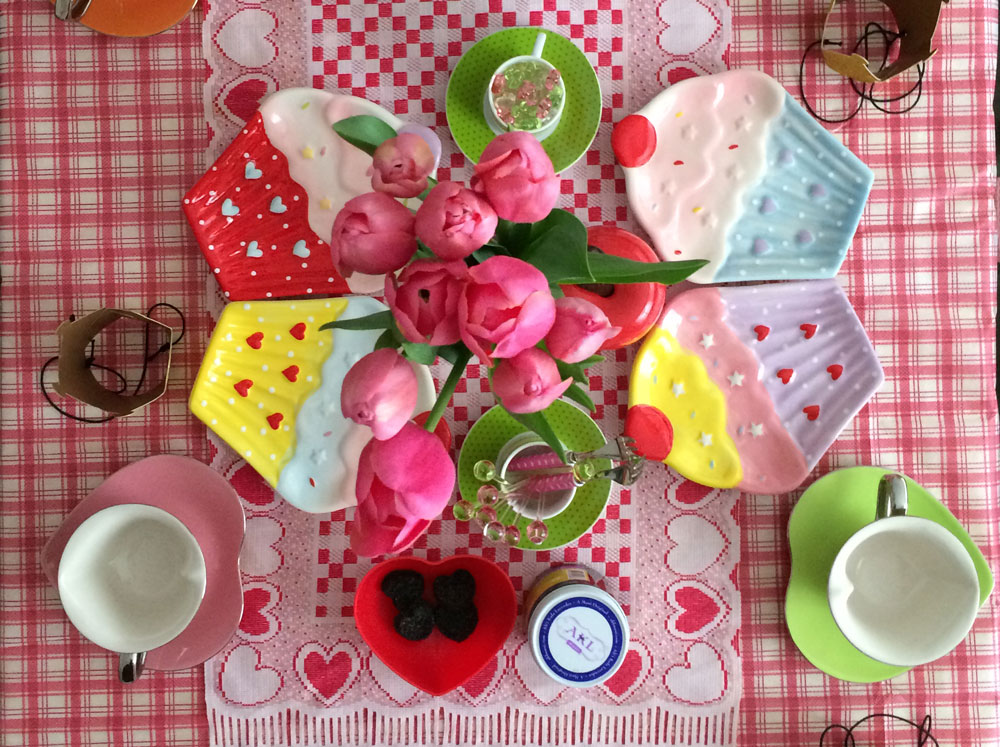 Vegan tea party