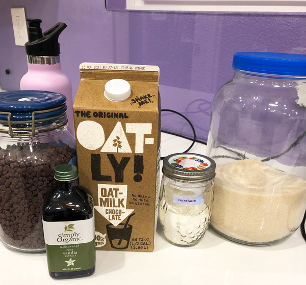 chocolate pudding ingredients