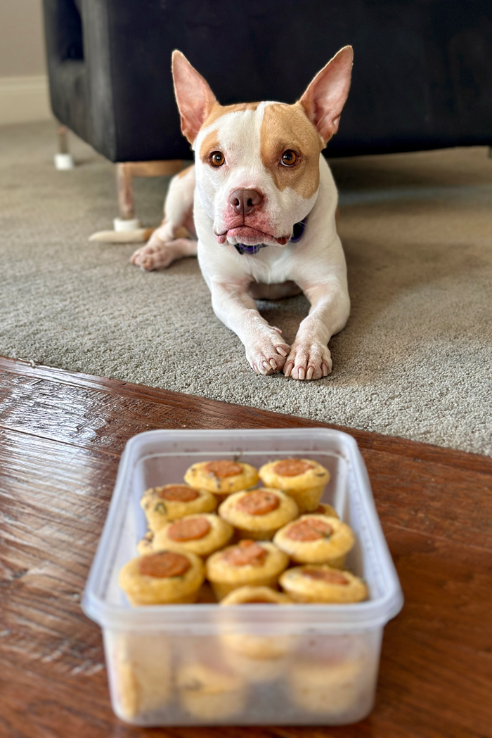 vegan corn dog nuggest ready to be frozen