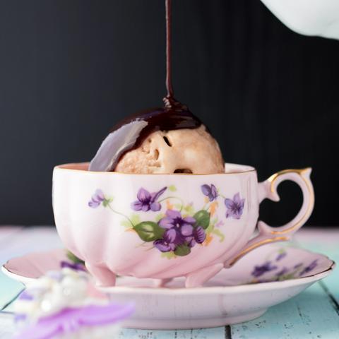 Vegan Moose Tracks Ice Cream