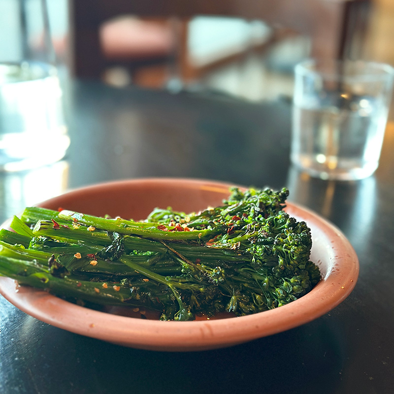 broccolini from Adelleda in Portland, OR.
