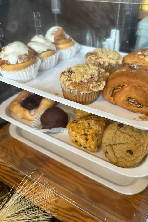 vegan pastries from Shoofly at Exquisite Creatures in Portland