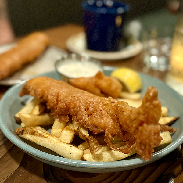 vegan kimchi and chips from Feral in Portland.