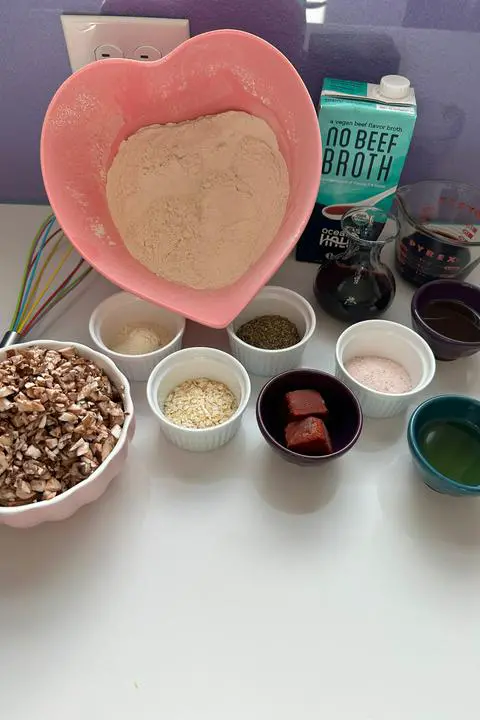 ingredients needed for a vegan roast