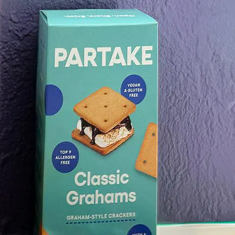 gluten-free vegan partake graham crackers.