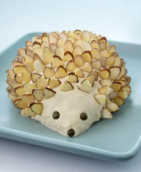 Vegan Cheese Hedgehog