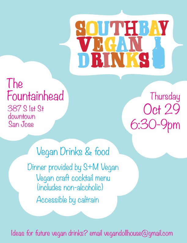 South Bay Vegan Drinks October 2015